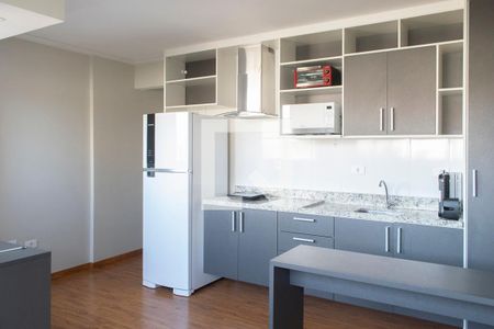 Sala/Cozinha de kitnet/studio para alugar com 1 quarto, 33m² em Vila Dom Pedro Ii, São Paulo