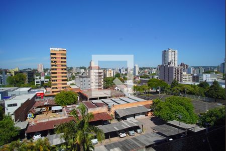 Sala - Quarto - Vista de kitnet/studio à venda com 1 quarto, 25m² em Pátria Nova, Novo Hamburgo