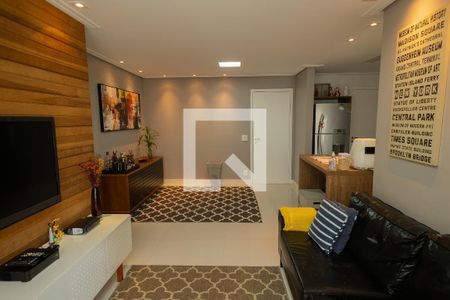 Sala  de apartamento à venda com 3 quartos, 84m² em Centro, São Bernardo do Campo