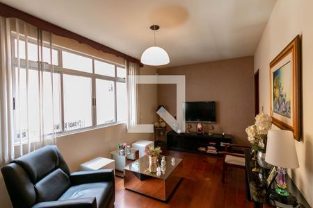 Sala de apartamento à venda com 3 quartos, 143m² em Luxemburgo, Belo Horizonte