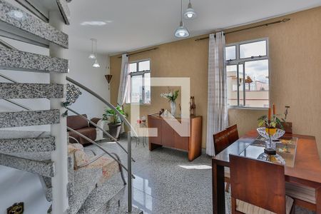 Sala de apartamento à venda com 4 quartos, 225m² em União, Belo Horizonte