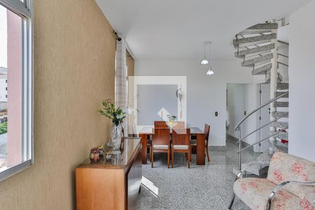 Sala de apartamento à venda com 4 quartos, 225m² em União, Belo Horizonte