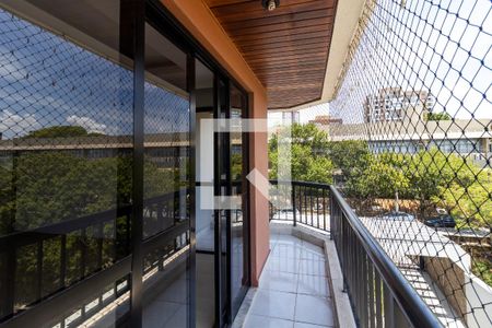 Sacada da Sala de apartamento à venda com 3 quartos, 141m² em Anhangabaú, Jundiaí