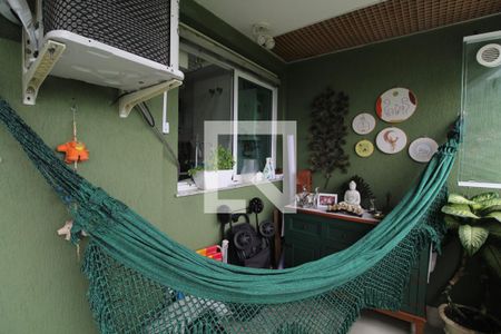 Varanda da Sala de apartamento à venda com 2 quartos, 68m² em Camorim, Rio de Janeiro
