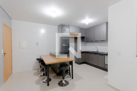 Sala e Cozinha de apartamento para alugar com 2 quartos, 54m² em Parque Oratório, Santo André