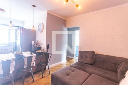 Sala de estar de apartamento para alugar com 2 quartos, 64m² em Baeta Neves, São Bernardo do Campo