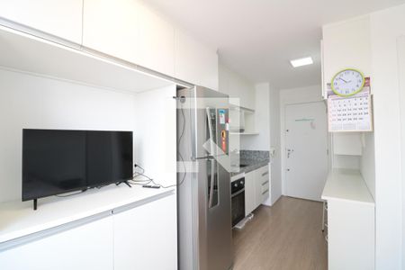 Quarto e Cozinha de kitnet/studio para alugar com 1 quarto, 20m² em Brás, São Paulo