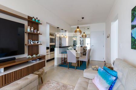 Sala de apartamento para alugar com 1 quarto, 50m² em Vila Caiçara, Praia Grande