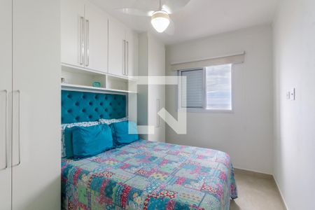 Suíte de apartamento para alugar com 1 quarto, 50m² em Vila Caiçara, Praia Grande