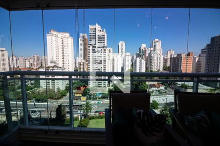 Varanda de apartamento à venda com 2 quartos, 70m² em Campo Belo, São Paulo