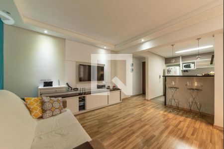 Sala de apartamento à venda com 2 quartos, 80m² em Vila Gumercindo, São Paulo