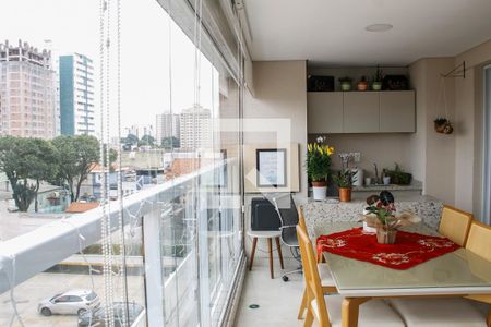 Sacada de apartamento à venda com 3 quartos, 97m² em Barcelona, São Caetano do Sul
