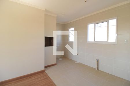 Sala/Cozinha de apartamento à venda com 2 quartos, 48m² em Olaria, Canoas