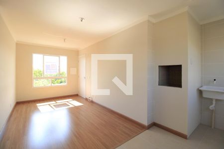 Sala/Cozinha de apartamento à venda com 2 quartos, 48m² em Olaria, Canoas