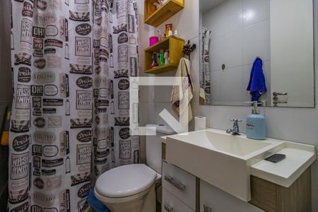 Banheiro Social de apartamento para alugar com 2 quartos, 70m² em Jardim Paraíso, Barueri