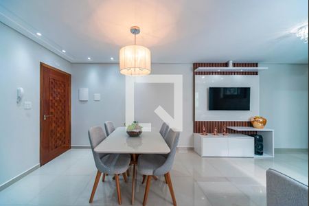 Sala de apartamento para alugar com 2 quartos, 70m² em Vila Valparaíso, Santo André