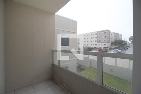 Varanda da Sala de apartamento para alugar com 2 quartos, 44m² em Jardim Maria Eugenia, Sorocaba