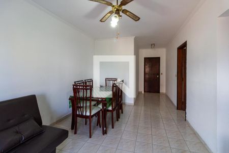 Sala de apartamento para alugar com 1 quarto, 73m² em Vila Tupi, Praia Grande