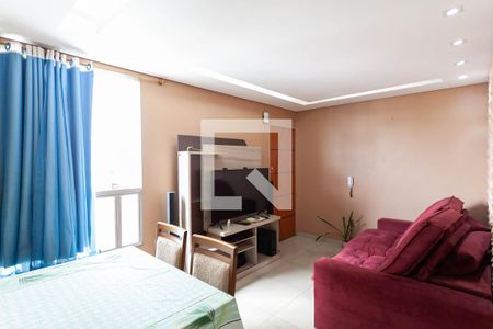 Sala de apartamento para alugar com 2 quartos, 49m² em Letícia, Belo Horizonte