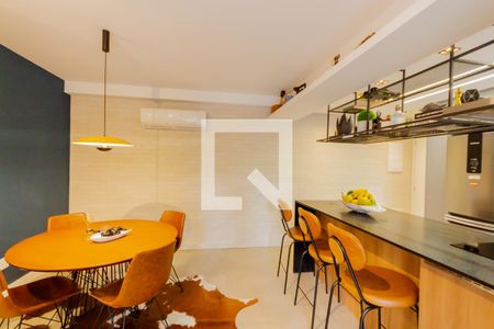 Sala de Jantar de apartamento à venda com 2 quartos, 82m² em Jardim, Santo André
