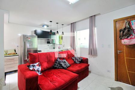 Sala/Cozinha de casa à venda com 2 quartos, 90m² em Vila Camilopolis, Santo André