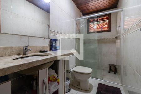 banho 1  de casa de condomínio à venda com 2 quartos, 120m² em Arvoredo, Nova Lima