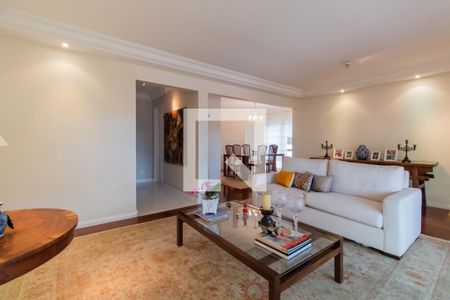 Sala de apartamento à venda com 4 quartos, 182m² em Vila Sonia, São Paulo