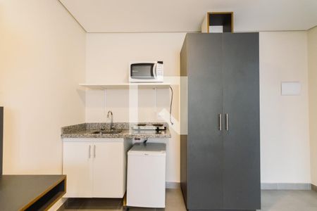 Cozinha de kitnet/studio para alugar com 1 quarto, 35m² em Lapa de Baixo, São Paulo