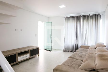 Sala de casa à venda com 4 quartos, 438m² em Parque Oratorio, Santo André