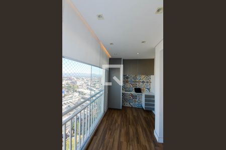 Varanda da Sala de apartamento à venda com 2 quartos, 63m² em Vila Leonor , Guarulhos