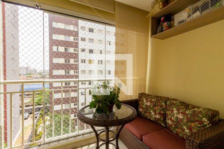 Varanda  de apartamento à venda com 3 quartos, 64m² em Cambuci, São Paulo
