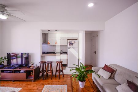 Sala de apartamento à venda com 3 quartos, 96m² em Vila Brasílio Machado, São Paulo