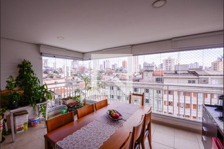 Sacada de apartamento à venda com 3 quartos, 96m² em Vila Brasílio Machado, São Paulo