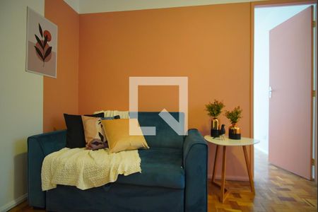 Sala de apartamento para alugar com 1 quarto, 40m² em Cristo Redentor, Porto Alegre