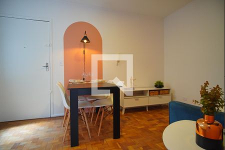 Sala de apartamento para alugar com 1 quarto, 40m² em Cristo Redentor, Porto Alegre