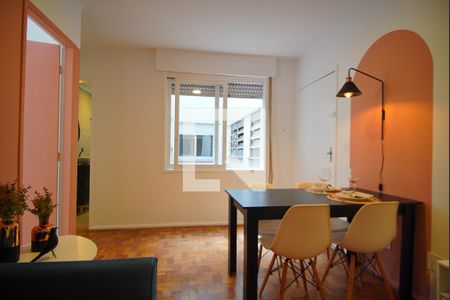 Sala de apartamento para alugar com 1 quarto, 40m² em Cristo Redentor, Porto Alegre