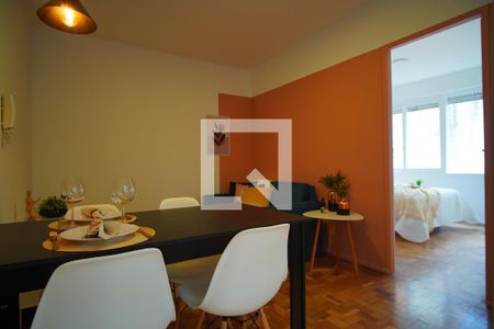 Sala de apartamento para alugar com 1 quarto, 40m² em Cristo Redentor, Porto Alegre