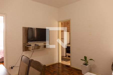 Sala de apartamento à venda com 1 quarto, 39m² em São João, Porto Alegre