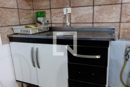 Detalhe da cozinha de kitnet/studio para alugar com 1 quarto, 30m² em Parolin, Curitiba