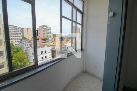 Varanda  de apartamento para alugar com 1 quarto, 46m² em Centro, Rio de Janeiro