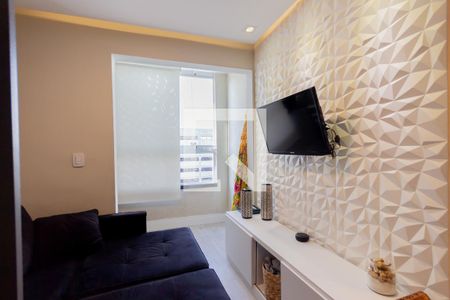 Sala de apartamento à venda com 2 quartos, 52m² em Utinga, Santo André