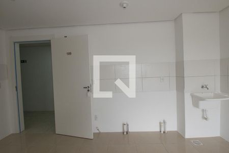 cozinha de kitnet/studio para alugar com 2 quartos, 47m² em Primavera, Novo Hamburgo