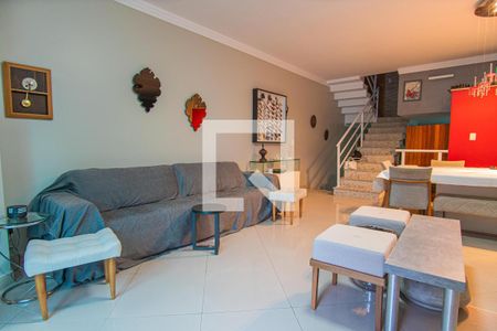 Sala de casa à venda com 3 quartos, 278m² em Centro, Santo André