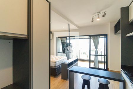 Cozinha de kitnet/studio para alugar com 1 quarto, 40m² em Vila Mariana, São Paulo