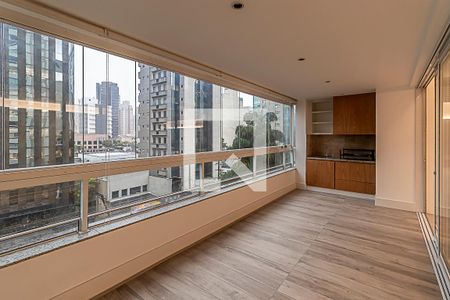 Varanda de apartamento para alugar com 3 quartos, 146m² em Itaim Bibi, São Paulo