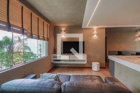 Sala  de apartamento para alugar com 3 quartos, 98m² em Anchieta, Belo Horizonte