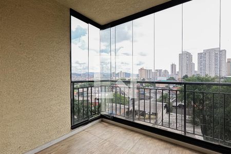 Varanda da Sala de apartamento à venda com 3 quartos, 76m² em Picanço, Guarulhos