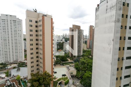 Varanda da Sala vista de apartamento à venda com 3 quartos, 120m² em Vila Andrade, São Paulo