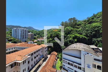 Vista da varanda  de apartamento à venda com 3 quartos, 105m² em Cosme Velho, Rio de Janeiro