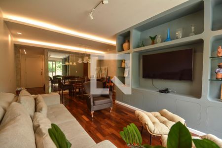 Sala de apartamento para alugar com 3 quartos, 105m² em Cosme Velho, Rio de Janeiro